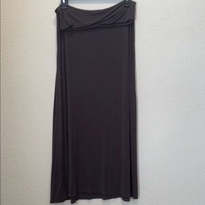 Azules Charcoal Maxi Skirt